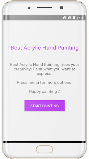 Android application Acrylic Hand Painting screenshort