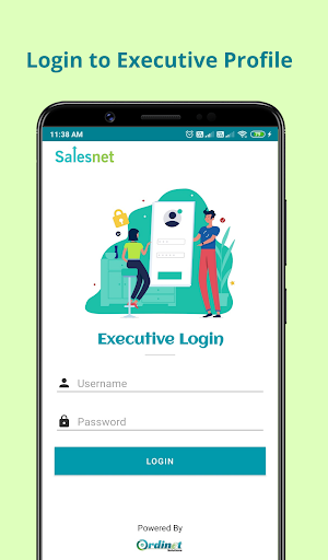 Salesnet Executive - Sales Man Screen 2
