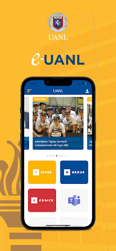 Android application e-UANL Campus Digital screenshort