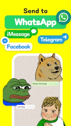 GIF Stickers for Whatsapp Chatのおすすめ画像2