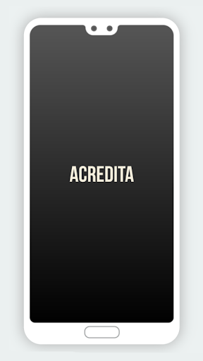Android application Acredita screenshort
