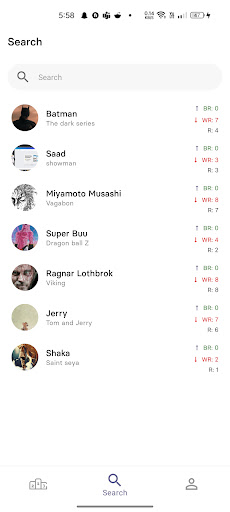 FC Ranking: Characters Ranking Screen 3