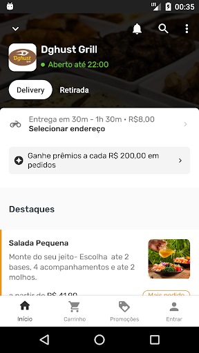Food Caruaru Screen 2