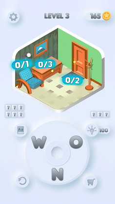 Redesign Home - Word Puzzle - Screenshot 2