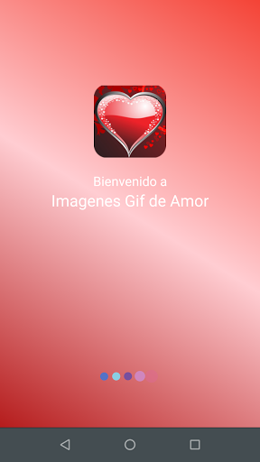 Android application Imagenes Gif de Amor screenshort