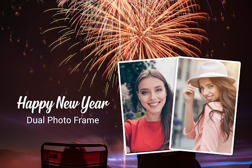 Newyear Dual Photo Frames