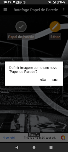 Botafogo Papel de Parede Screen 3
