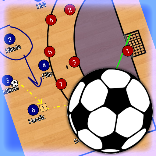 Taktikfolie Fußball Handball 25 Stück selbsthaftend Spielplanfolie 