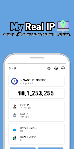 My IP - Real IP Address IPv4