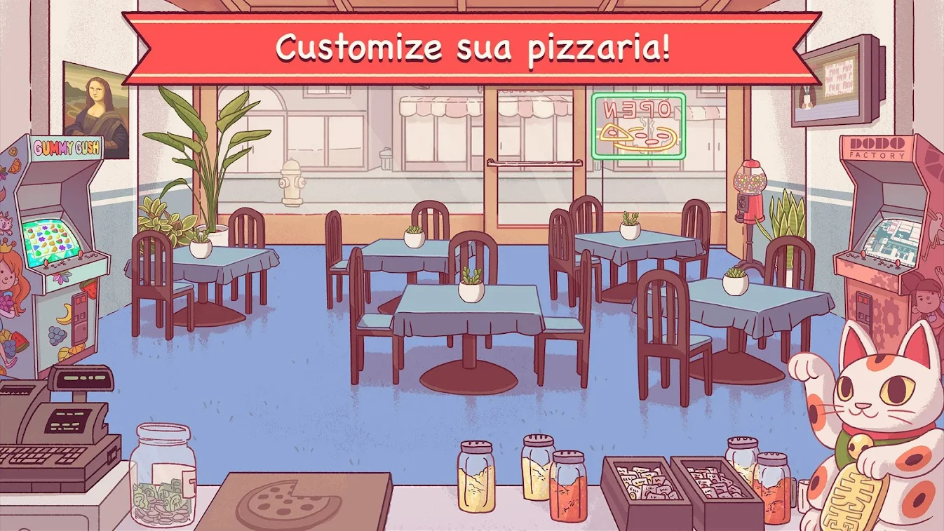 Good Pizza Great Pizza mod menu