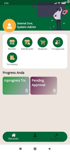 Forisa Sales Mobile Screen 2