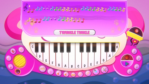 Pink Bear Piano Sound Music screenshot