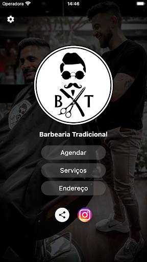 Android application Barbearia Tradicional screenshort