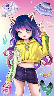 Anime Doll Dress up Girl Games Screenshot