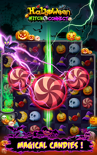 Witch Connect - Halloween game Screenshot