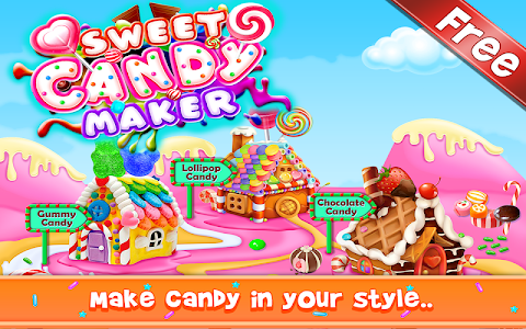 Sweet Candy Maker - Candy Gameのおすすめ画像1