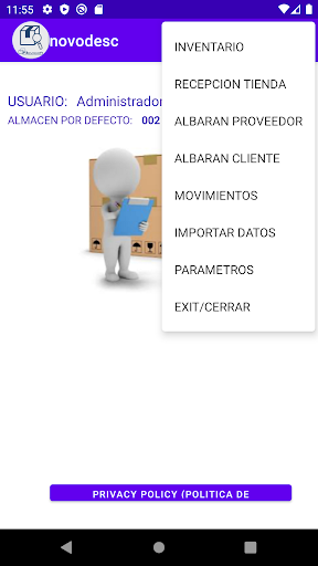 novodesc Screen 2