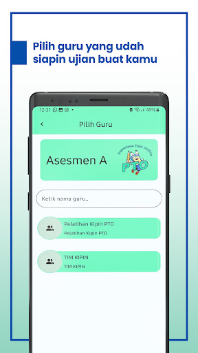 Asesmen PTO Screenshot