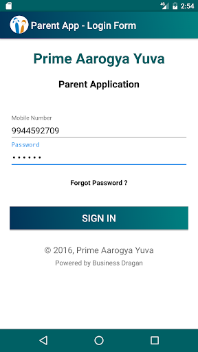 Prime Yuva Parent App