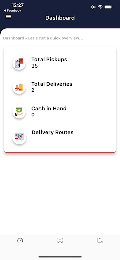 Android application Madibana Driver screenshort