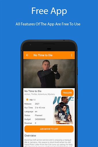 Online Movie TV Database Screen 3