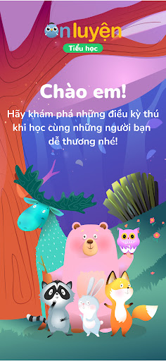 Android application Onluyen.vn Tiểu học screenshort