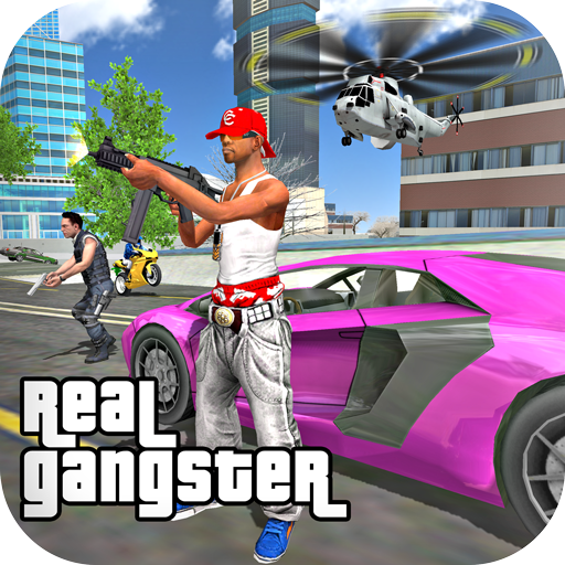 Real Gangster Grand City Sim  Icon