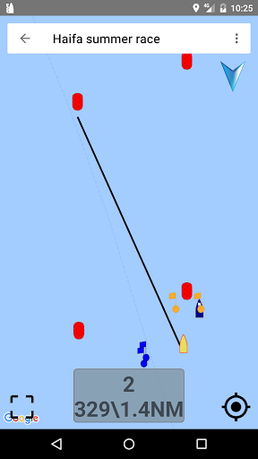 Android application AVI Sail Race screenshort