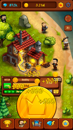 Kingdom: Idle Gold Tycoon - Simulation - games