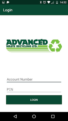 Android application Advanced Waste screenshort