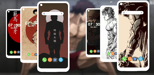 Snímek 8 Baki Hanma HD Wallpaper Screen android