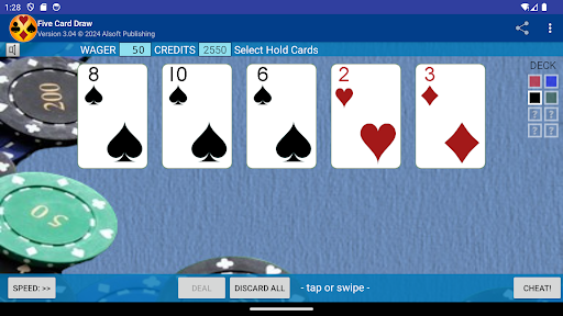 Five Card Draw Poker 13