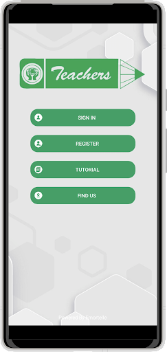 Android application Teachers Online Banking screenshort