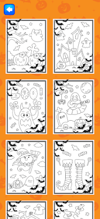 Game screenshot ハロウィン塗り絵ゲーム hack