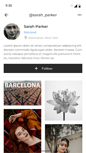 Android application Foto screenshort