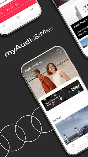 Android application myAudi&Me screenshort