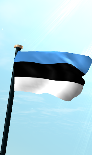 Android application Estonia Flag 3D Live Wallpaper screenshort
