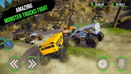 Real Monster Truck Crash Derby