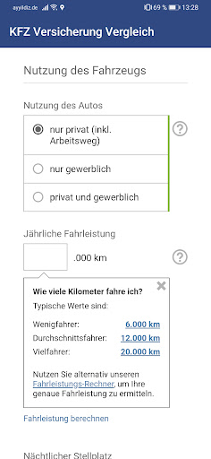 KFZ Versicherung Vergleich - V Screen 3