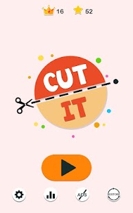 Cut it – Ein 50/50-Rätselspiel Screenshot