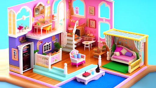 Doll House Design Doll Games screenshot