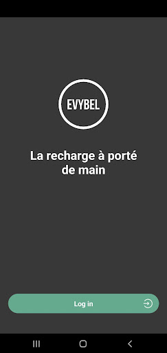 Android application Evybel – Charging Stations screenshort