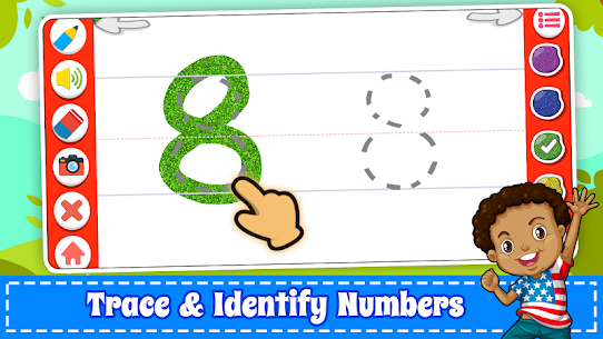 Learn Numbers 123 Kids Free Game – Count & Tracing APK Apps mod for Android 4