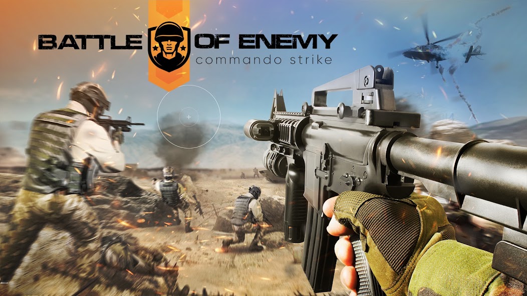 Battle of Enemy : Commando Strike 1.4 APK + Mod (Unlimited money) untuk android
