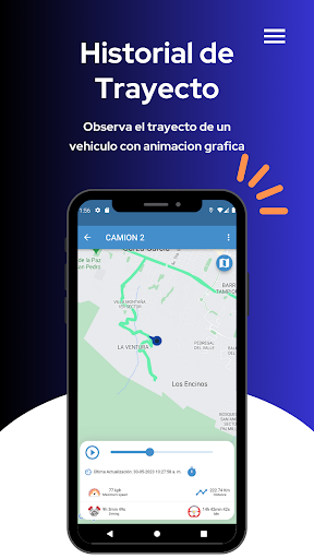 Android application Across-GPS screenshort