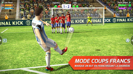 Code Triche Final Kick 2018: Football en ligne APK MOD 2