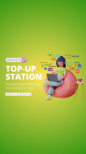Android application Topup Station screenshort