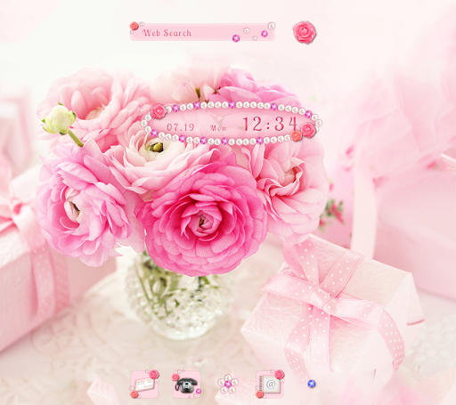 Android application Persian Buttercup Theme screenshort