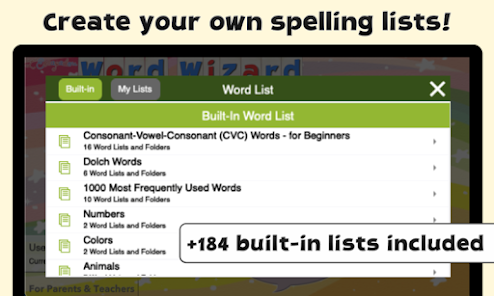 Screenshot 3 Word Wizard - Spelling Tests android