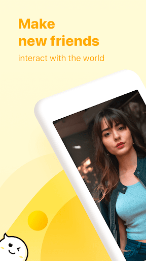Android application UpVideo : chat vidéo en ligne screenshort